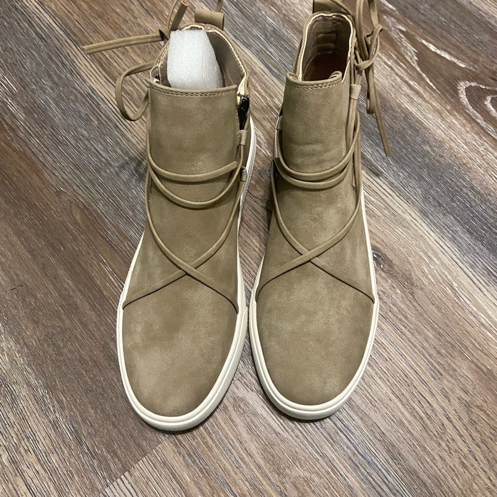 Brown booties